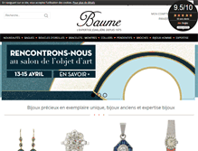 Tablet Screenshot of bijouxbaume.com